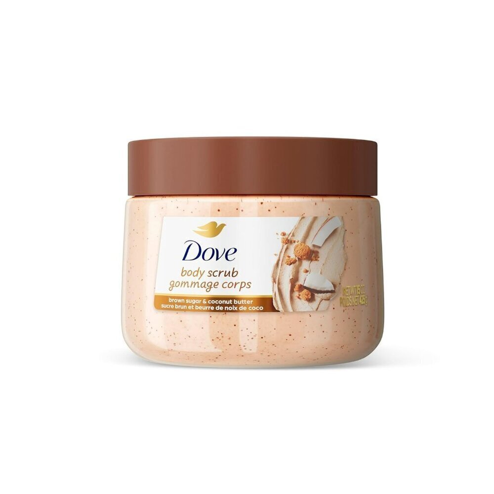 Brown Sugar and Coconut Butter Body Scrub Exfoliates and Deeply Nourishes for